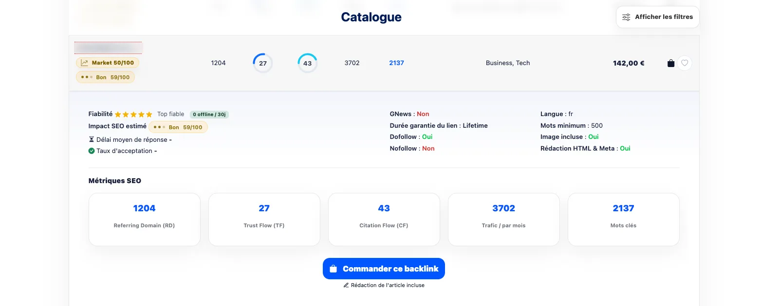 Facteurs qui influencent le prix des backlinks en netlinking
